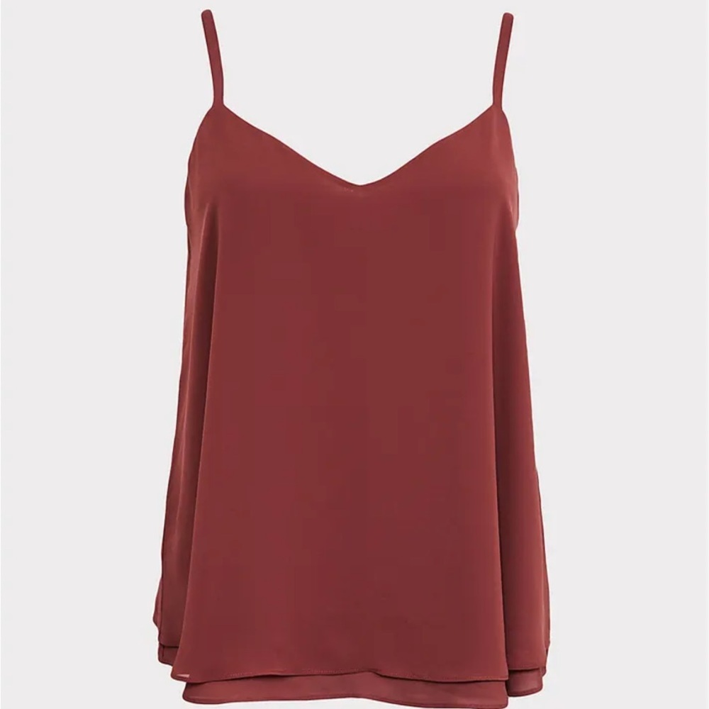 Torrid Sophia Chiffon Double Layer Cami